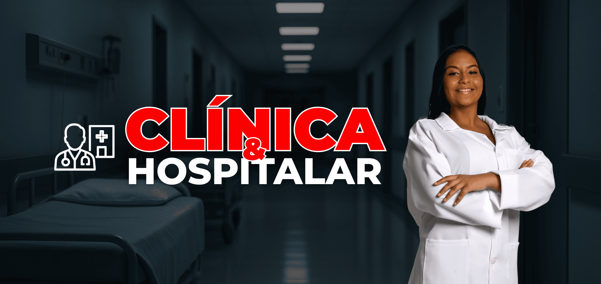 Uniforme hospitalar e clínicas